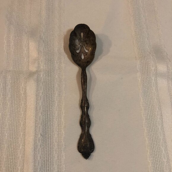 Vintage Silverplate Serving Spoon - Picture 1 of 7
